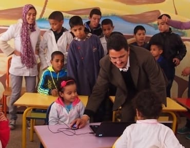 Technology opens literacy opportunities for Moroccan children who are deaf/hard of hearing