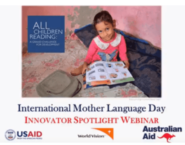 International Mother Language Day Innovator Spotlight Webinar