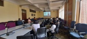 Coordination and implementation meeting between National Federation of the Deaf Nepal (NDFN) and the Inclusive Education section of the Nepali Center for Education and Human Resource Development (CEHRD).
