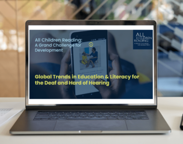 ACR GCD focuses on global trends in education and literacy for the deaf and hard of hearing at CIES 2022